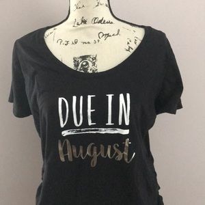 XL Motherhood Maternity Tee